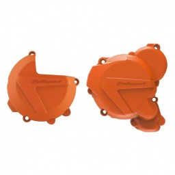 Osłona dekla sprzęgła i alternatora KTM 250 EXC / 300 EXC rok 17-22 Polisport