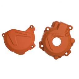 Osłona dekla sprzęgła i alternatora KTM 250 EXC-F / 350 EXC-F rok 14-16 Polisport