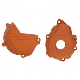 Osłona dekla sprzęgła i alternatora KTM 250 EXC-F / 350 EXC-F rok 17-23 Polisport