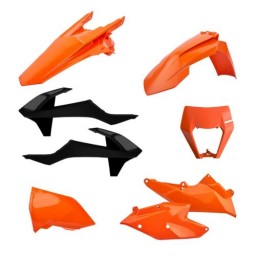 Kompletny zestaw KTM 250/300 EXC, 250/350/450/500 EXC-F rok 17-19 Polisport