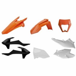 Kompletny zestaw KTM 250/300 EXC, 250/350/450/500 EXC-F rok 17-19 Polisport
