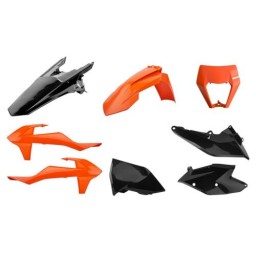 Kompletny zestaw KTM 250/300 EXC, 250/350/450/500 EXC-F rok 17-19 Polisport