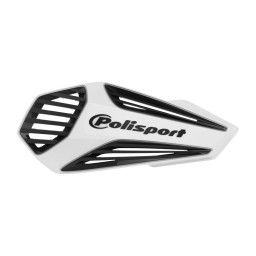 Osłona rąk / handbary model MX AIR kolor biały/czarny Polisport