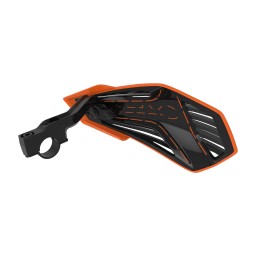 Osłona rąk / handbary model MX AIR kolor pomarańczowy/czarny Polisport