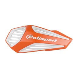 Osłona rąk / handbary model MX AIR kolor pomarańczowy/biały Polisport