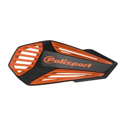 Osłona rąk / handbary model MX AIR kolor czarny/pomarańczowy Polisport