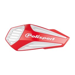 Osłona rąk / handbary model MX AIR kolor czerwony/biały Polisport