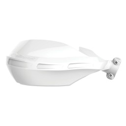 Osłona rąk / handbary model NOMAD kolor biały Polisport