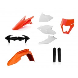 Kompletny zestaw KTM 250/300 EXC, 250/350/450/500 EXC-F rok 17-19 Acerbis