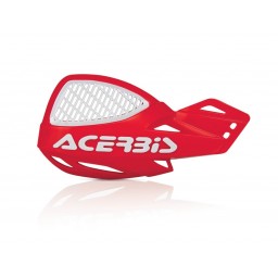 Osłona rąk / handbary model MX UNIKO VENTED kolor czerwony Acerbis