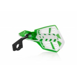 Osłona rąk / handbary model X-FUTURE kolor zielony/biały Acerbis