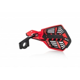 Osłona rąk / handbary model X-FUTURE kolor czerwony/czarny Acerbis