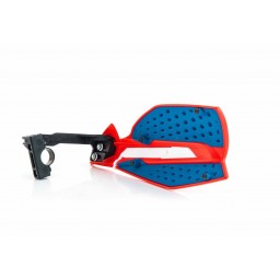 Osłona rąk / handbary model X-Ultimate kolor czerwony/niebieski Acerbis