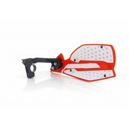 Osłona rąk / handbary model X-Ultimate kolor czerwony/biały Acerbis