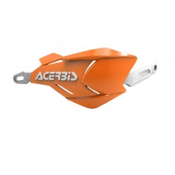 Osłona rąk / handbary model X - Factory kolor pomarańczowy/biały Acerbis