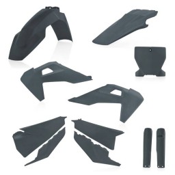 Kompletny zestaw Husqvarna TC125 / TC250 / FC250 / FC350 / FC450 rok 19-23 kolor szary metaliczny Acerbis