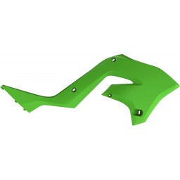 Osłony chłodnicy Kawasaki KX125/250 rok 01-08 stylizacja na nowy model Polisport