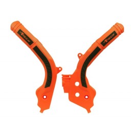 Osłony ramy KTM SX/SX-F rok 16-18, SX/XC-W/EXC/EXC-F rok 17-19 Racetech