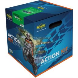 PUTOLINE biodegradowalny zestaw płyny (oleje) do czyszczenia / mycia / nasączania filtrów powietrza ACTION KIT